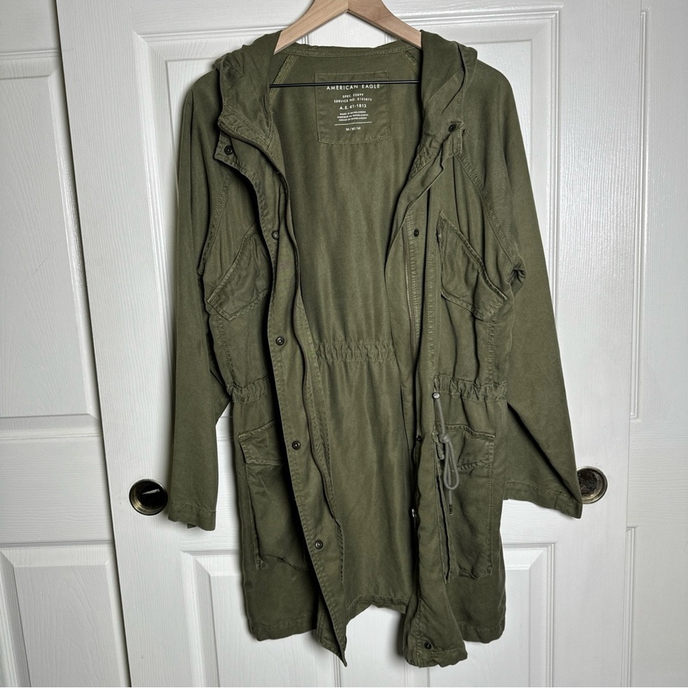 American Eagle Outfitters Utility Jacket Green - Picture 9 of 15